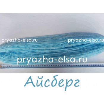 Акрил в пасмах, в два сложения цвет Айсберг. Цена за 1 кг. - 410 рублей. 