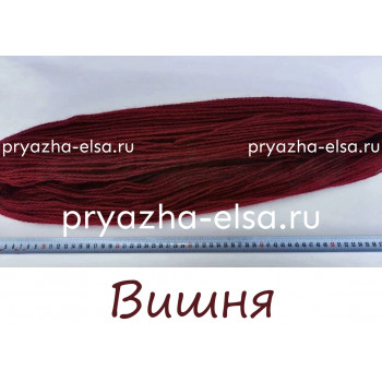 Акрил в пасмах трехслойная цвет Вишня. Цена за 1 кг. - 410 рублей.