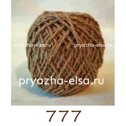 Акриловая пряжа в клубках по 40-45 грамм, цвет 777. Цена за упаковку из 10 клубков.
